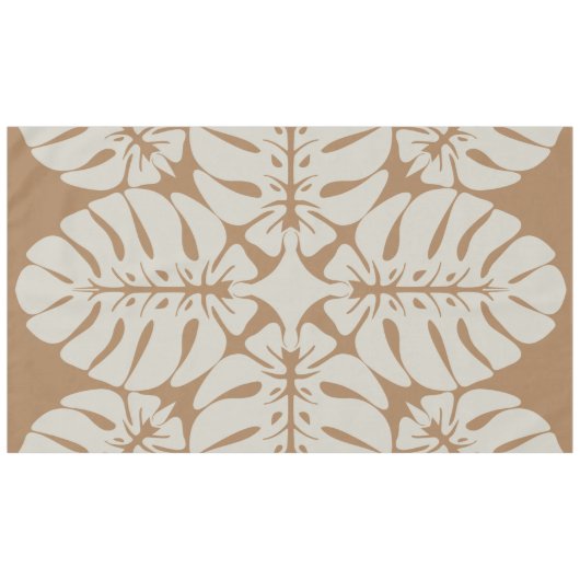 ハワイのキルトプリントテーブルクロス テーブルクロス (正面(横))