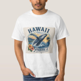 ハワイのクジラ Tシャツ