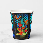 ハワイのクリスマスブーケ 紙コップ (裏面)