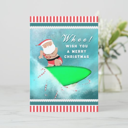 ハワイのクリスマス シーズンカード (スタンド正面)