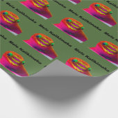 ハワイのクリスマスMele Kalikimaka ラッピングペーパー (角)