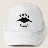 ハワイのコナでマンタレイダイビング キャップ (正面)