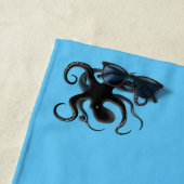 ハワイのコナでマンタレイダイビング ビーチタオル (インサイチュ)