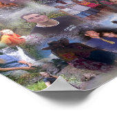 ハワイのコラージュ ポスター (角)