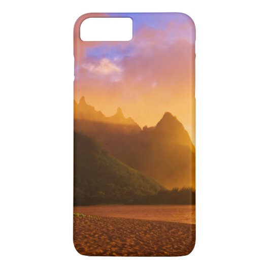 ハワイのゴールデンビーチの夕日 Case-Mate iPhoneケース (裏面)