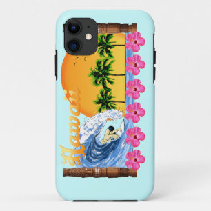 ハワイのサーフィン iPhone 11 ケース