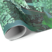 ハワイのシダ ラッピングペーパー (ロールコーナー)