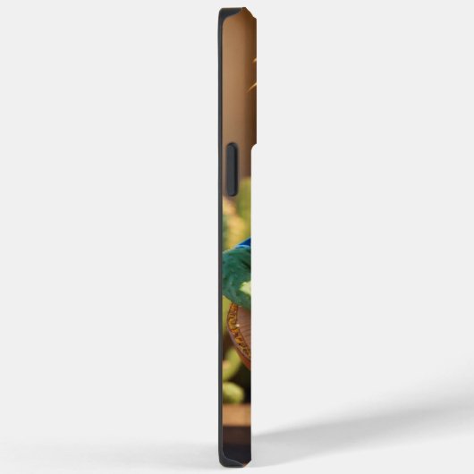 ハワイのシャツを着てアクレルを羽織っているサボテン Case-Mate iPhoneケース (裏面 / 右)