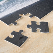 ハワイのジグソーパズルの黒い砂のビーチ ジグソーパズル (側面)