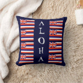 ハワイのスタイルのアロハ州の旗の装飾用クッション クッション (ブランケット)