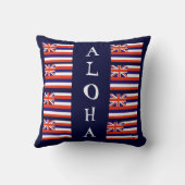ハワイのスタイルのアロハ州の旗の装飾用クッション クッション (裏面)