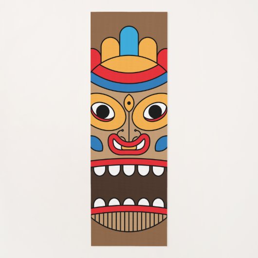 ハワイのティキ ヨガマット (正面)