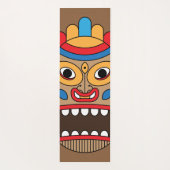 ハワイのティキ ヨガマット (裏面)