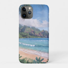 ハワイのトロピカルプランツ iPhone 11 PROケース