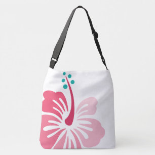 ハワイのハイビスカスの女性の大きいCrossbody Totebag クロスボディバッグ