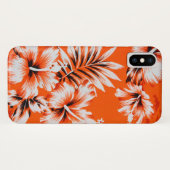 ハワイのハイビスカスの花の背景 Case-Mate iPhoneケース (裏面(横))