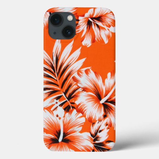 ハワイのハイビスカスの花の背景 Case-Mate iPhoneケース (裏面)