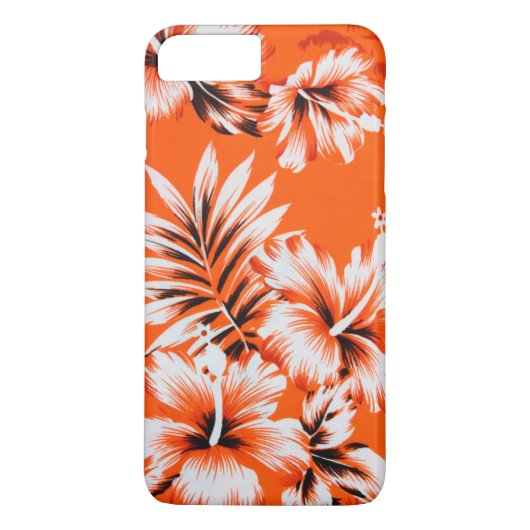 ハワイのハイビスカスの花の背景 Case-Mate iPhoneケース (裏面)