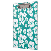 ハワイのハイビスカスの花模様 クリップボード (左)