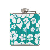 ハワイのハイビスカスの花模様 フラスク (裏面)