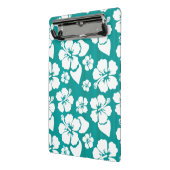 ハワイのハイビスカスの花模様 ミニクリップボード (アングル2)