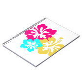ハワイのハイビスカスの花 ノートブック (左側)