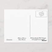 ハワイのハイビスカスの花 ポストカード (裏面)