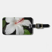 ハワイのハイビスカスの花 ラゲッジタグ (正面横)