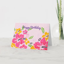 ハワイのハッピーバースデー