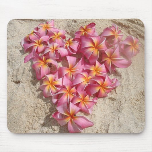 ハワイのバレンタイン マウスパッド (正面)