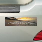 ハワイのバンパーステッカーの夢 バンパーステッカー (車上)