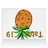 ハワイのパイナップルテーブル数 (内部横(上))