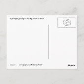 ハワイのパインアップルの装飾 ポストカード (裏面)