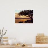 ハワイのヒロベイサンダウン ポスター (キッチン)