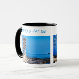 ハワイのビッグアイランド、ティキ・カップル&スピリッツ マグカップ