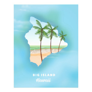 ハワイのビッグアイランド フォトプリント