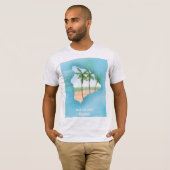 ハワイのビッグアイランド Tシャツ (正面フル)