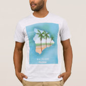 ハワイのビッグアイランド Tシャツ (正面)