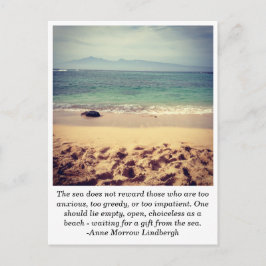 ハワイのビーチのポストカード ポストカード