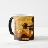 ハワイのフラのダンサー11のozの変形させるマグ モーフィングマグカップ (正面左)