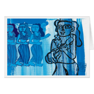 ハワイのフラ女の子