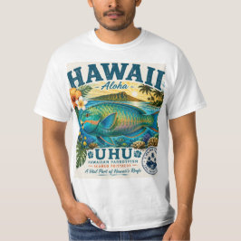 ハワイのブダイ Tシャツ