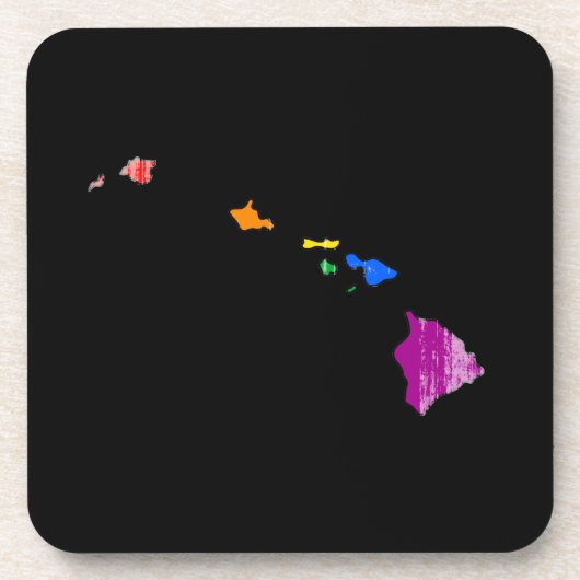 ハワイのプライド-動揺してな- .PNG コースター (正面)