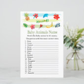 ハワイのベビーアニマルズネームゲーム (スタンド正面)