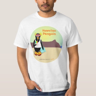 ハワイのペンギンのワイシャツ Tシャツ