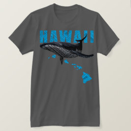 ハワイのポリネシアの部族のハンプバックハワイ諸島 Tシャツ