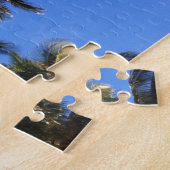 ハワイのマウイ州キヘイのココナッツツリー ジグソーパズル (側面)