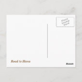 ハワイのマウイ州ハナへの道 ポストカード (裏面)