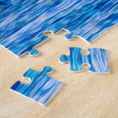 ハワイのマウイ沖のホエールテール ジグソーパズル (側面)