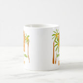 ハワイのマグのHoneymooning コーヒーマグカップ (中央)